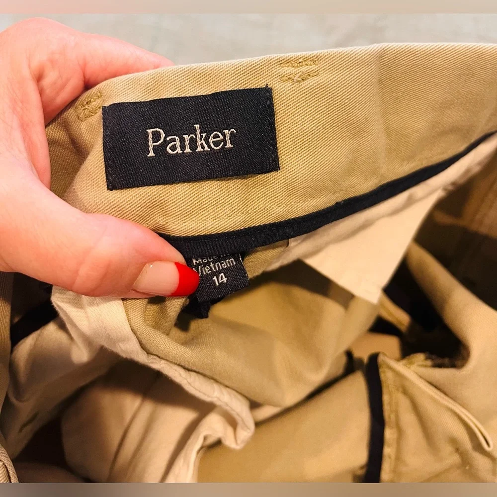 Parker khaki shorts